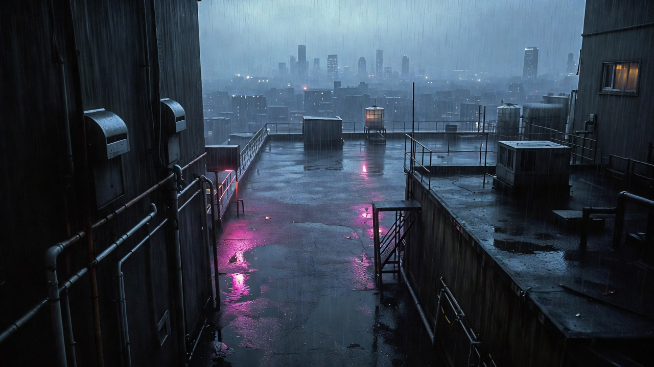 Rooftop environment concept — Grok