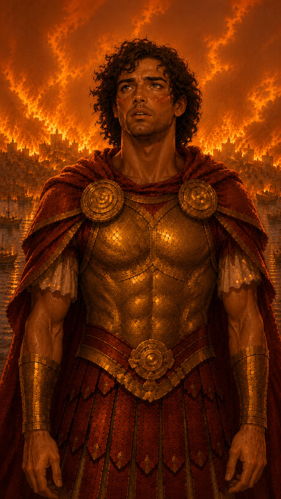 Early Odysseus, photorealistic style before restyling
