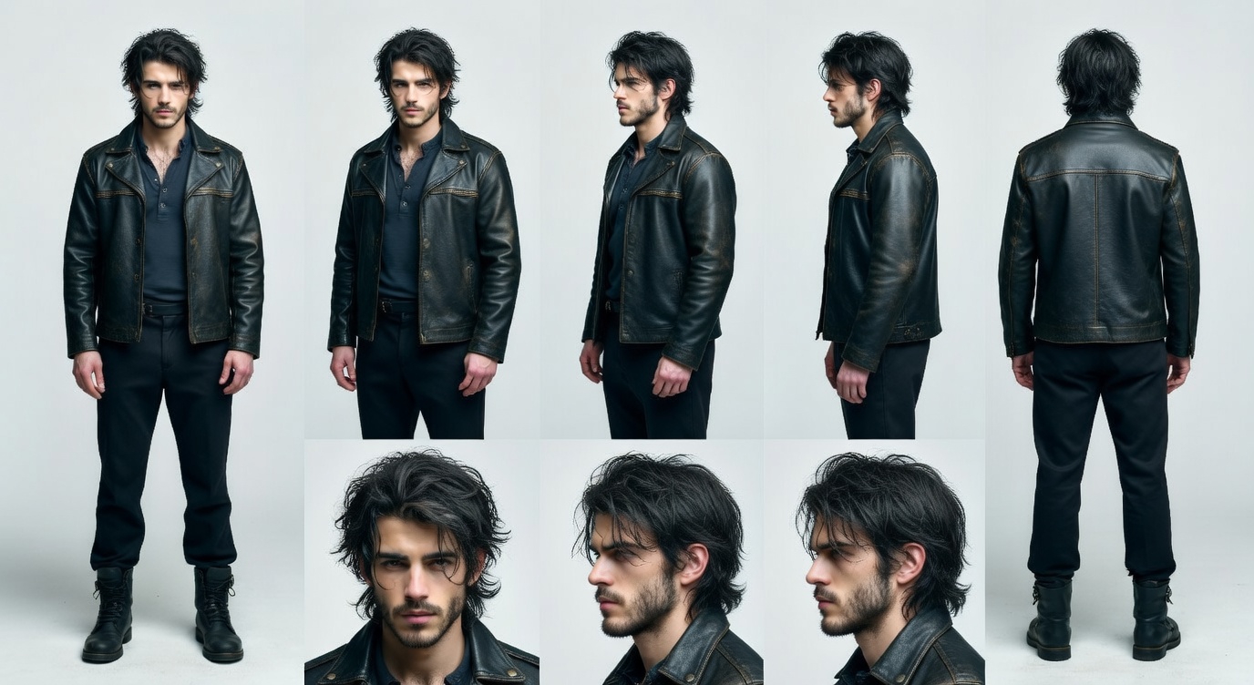 Ethan — character reference sheet