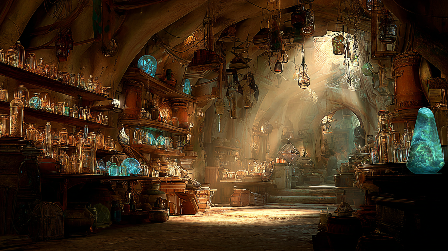 The shop, inner room